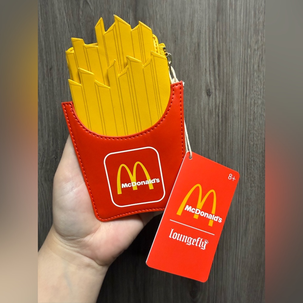 Loungefly McDonald's Yellow & Red Cardholder Wallet